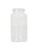 Pilulier verre transparent 65 ml Capsule / Bouchon liège : Capsule naturelle