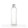 Flacon PET transparent 250 ml avec bouchon Bouchon (24/410) : Bouchon aluminium