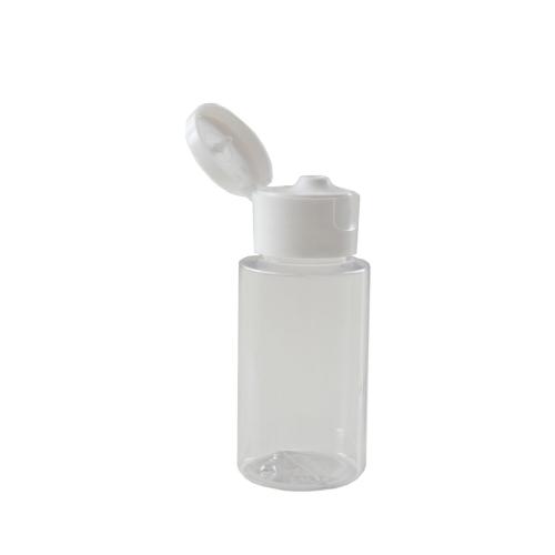 Flacon transparent 50 ml avec capsule