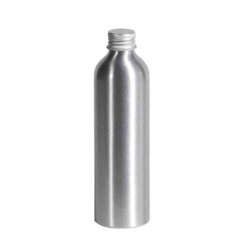 Flacon en aluminium argentée 250 ml - au comptoir des flacons