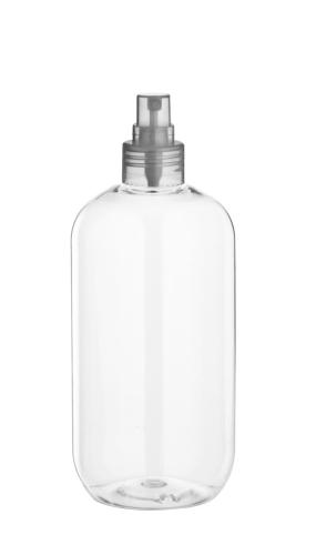 Flacon plastique transparent 250 ml spray vaporisateur