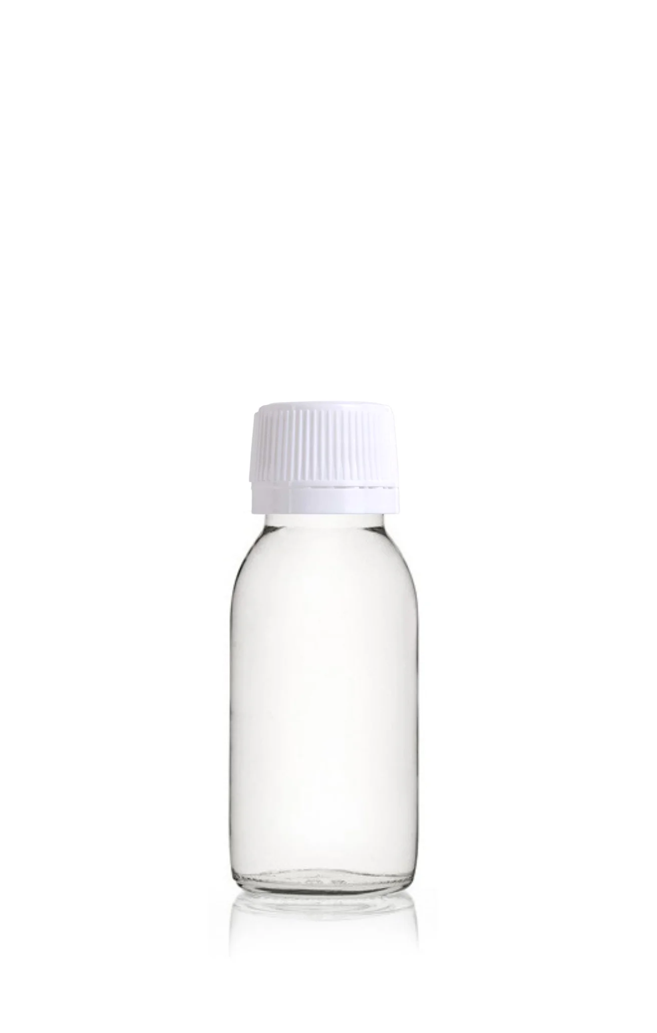 Flacon Spray Verre Vide Transparent de 60 ml,Petit Flacon Vaporisat