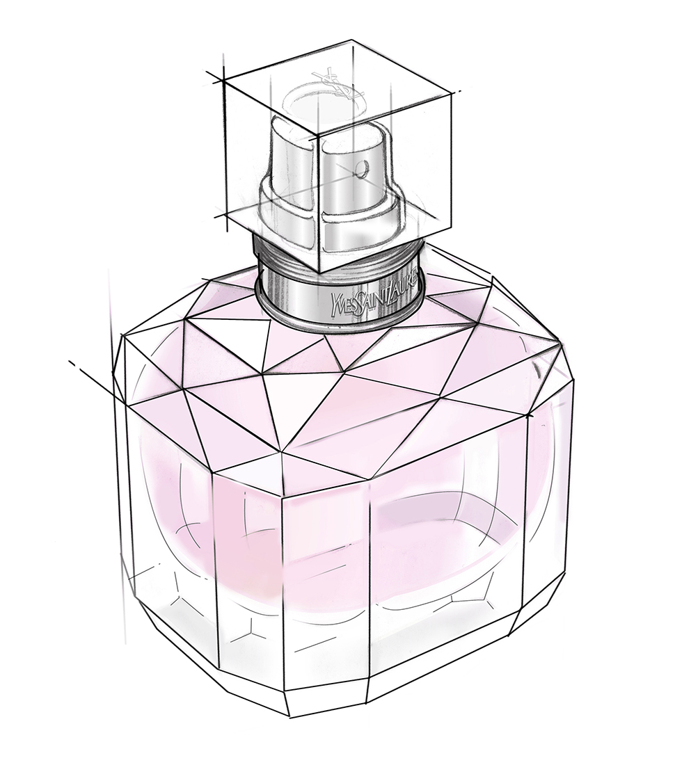 création design flacon parfum