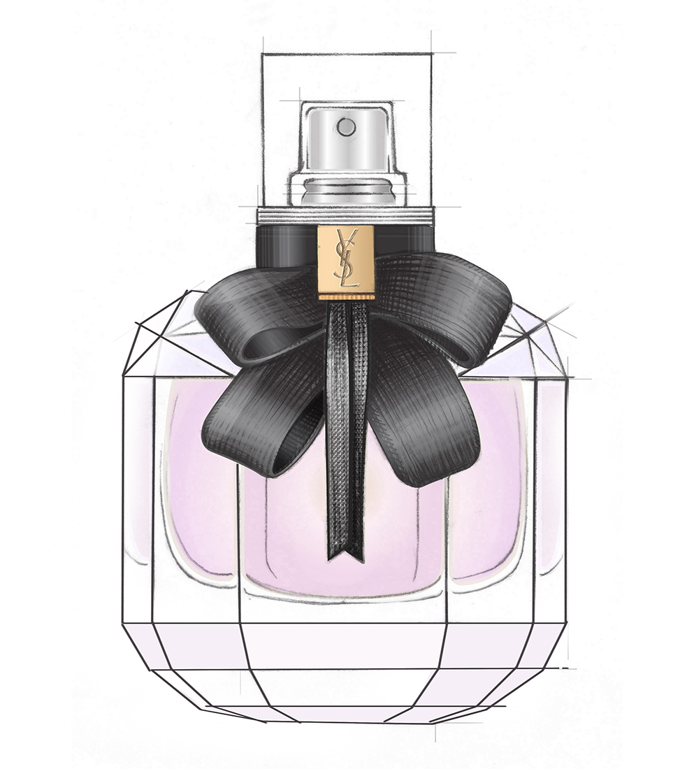 création design flacon parfum