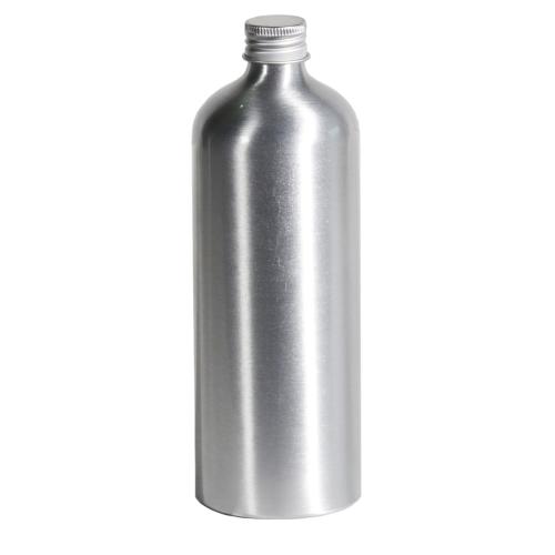 Flacon en aluminium argenté 500 ml - au comptoir des flacons