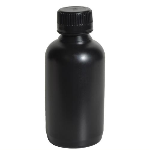 Flacon noir 500 ml PEHD pour produits photosensibles - au comptoir des flacons