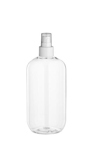 Flacon spray crème 250 ml PET transparent
