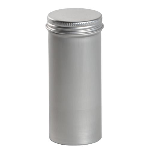 Pot aluminium avec couvercle à visser 125 ml - au comptoir des flacons