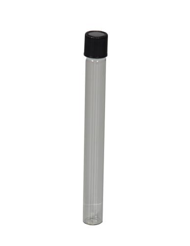 Aawsome Lot de 10 tubes à essai en plastique avec bouchon à vis Transparent 15 x 150 mm 