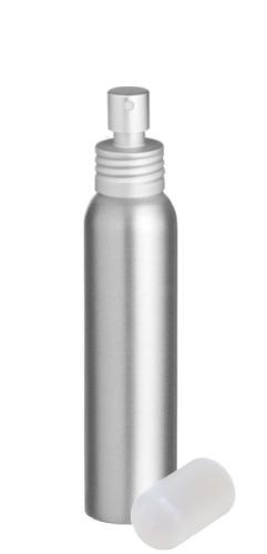 Vaporisateur aluminium pompe spray alu 100 ml