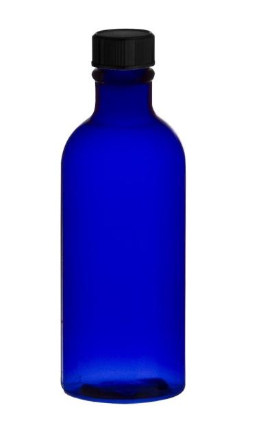 flacon-gouttes-200ml-verre-bleu-bague-din22-pompe-dispenser