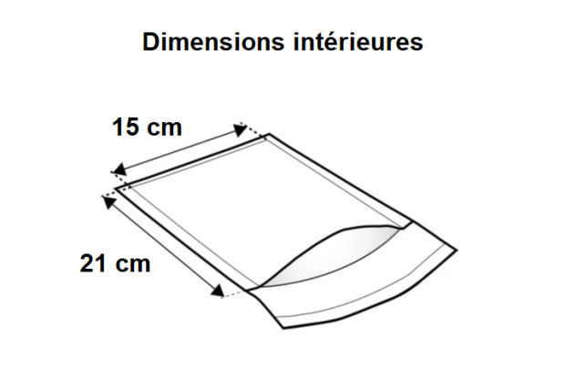 Enveloppe bulle métallisée Or - 15 x 21cm